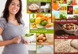 Chế độ dinh dưỡng cho mẹ bầu 3 tháng đầu