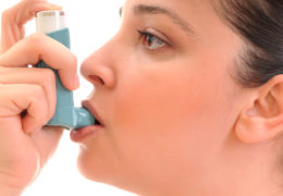 Asthma Woman