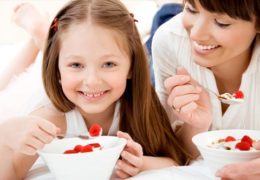 Sữa chua tăng cường sức đề kháng cho trẻ