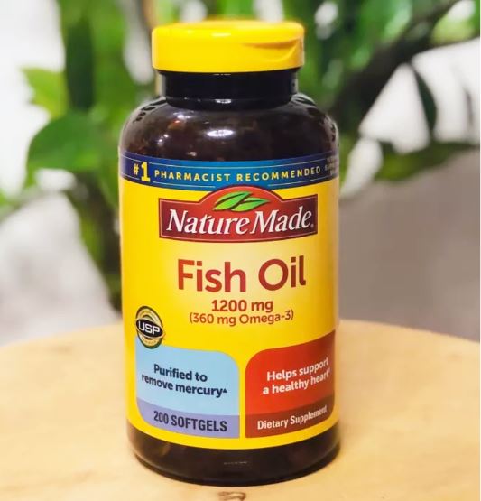  Nature Made Fish Oil Omega 3 1200mg