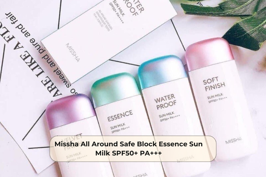 Missha All Around Safe Block Essence Sun Milk SPF50+ PA+++