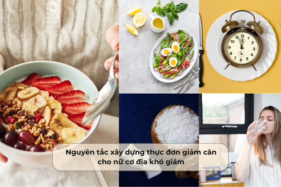 Nguyên tắc xây dựng thực hiện giảm cân cho cơ sở nữ khó giảm