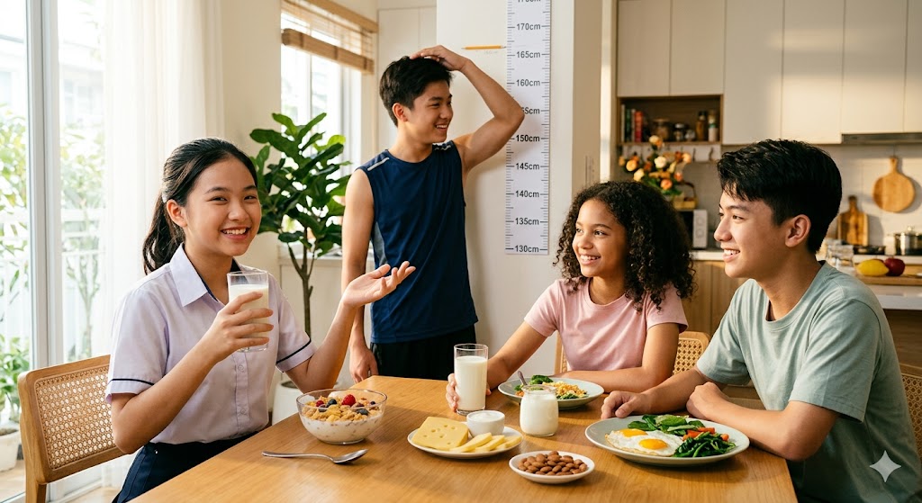 Cách bổ sung canxi để hỗ trợ phát triển chiều cao