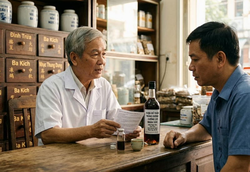 Lưu ý khi sử dụng rượu tăng cường sinh lý