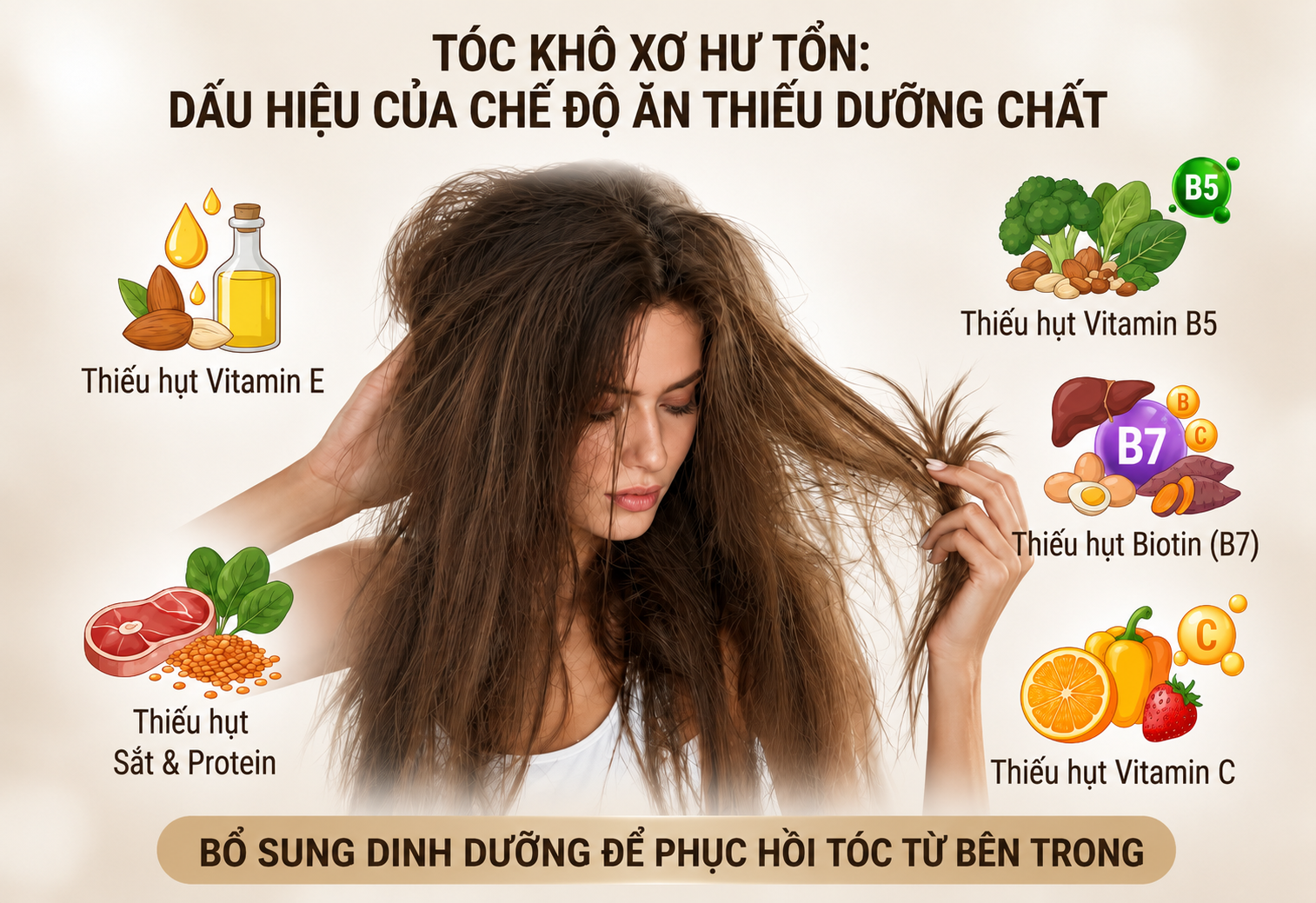 Chế độ ăn uống thiếu dưỡng chất