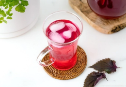 Uống nước lá tía tô có trắng da không Sự thật và cách dùng đúng chuẩn