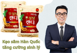 Kẹo sâm Hàn Quốc tăng cường sinh lý