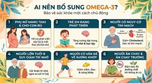 Những ai nên bổ sung Omega 3