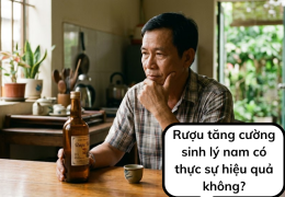 Rượu tăng cường sinh lý nam có thực sự hiệu quả không